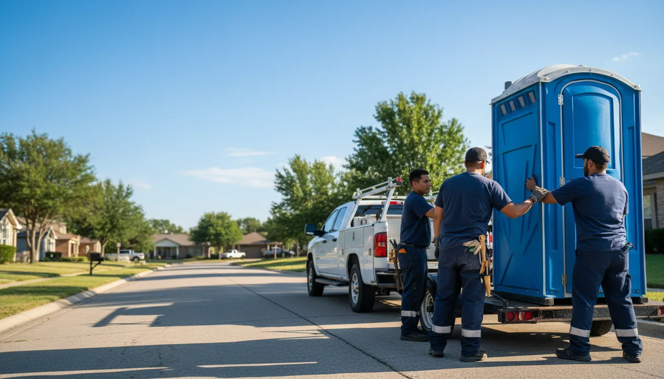Portable Toilet Rental in New Vienna, OH near me